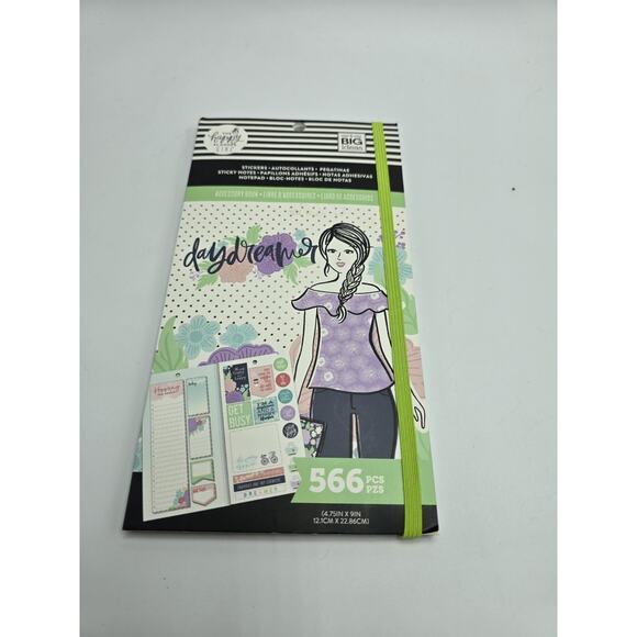 The Happy Planner Girl Sticker Accessory Book-Day Dreamer 566 pcs, New - Picture 1 of 3